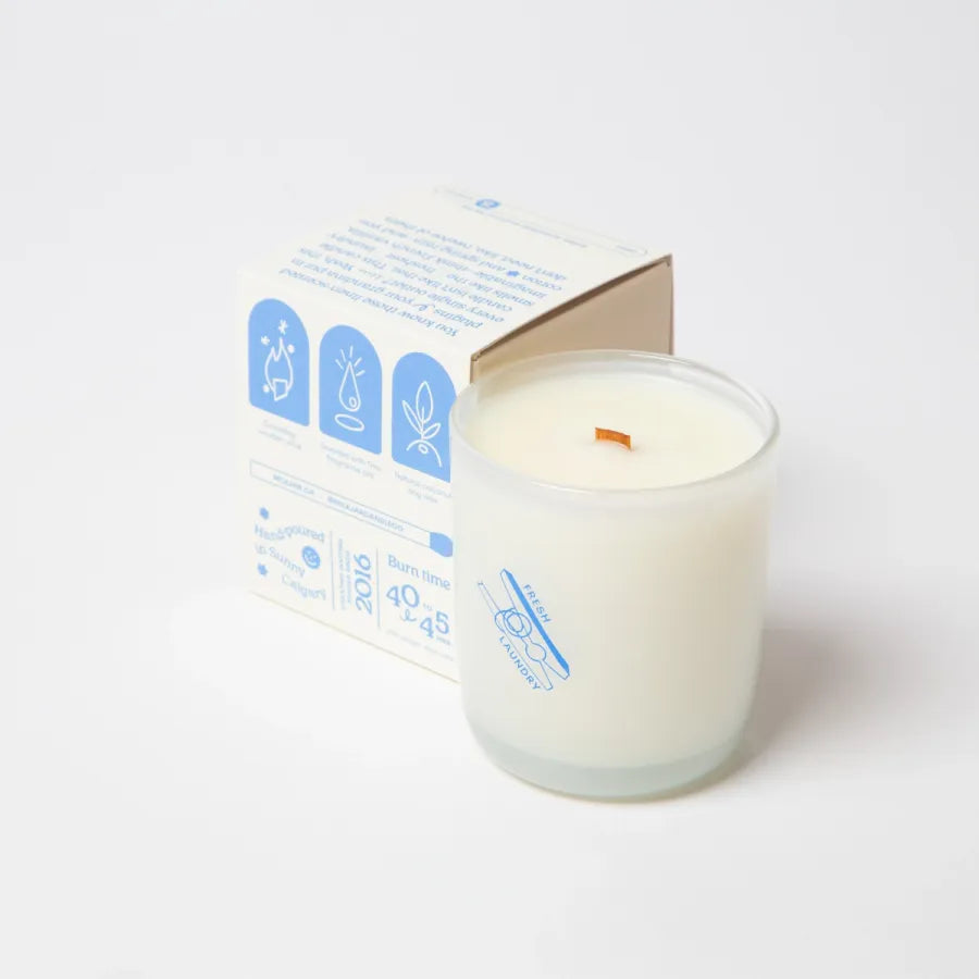 MILK JAR FRESH LAUNDRY CANDLE