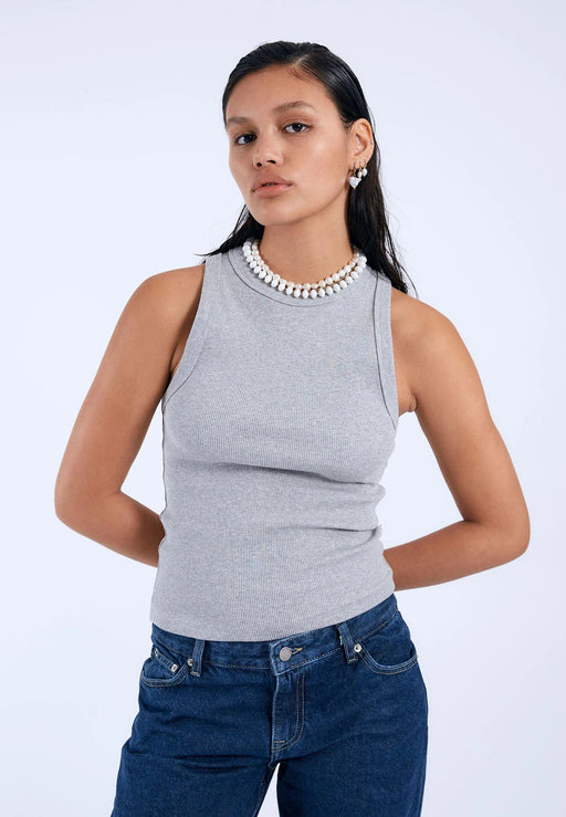 ETTA TOP (BLK GREY WHT)