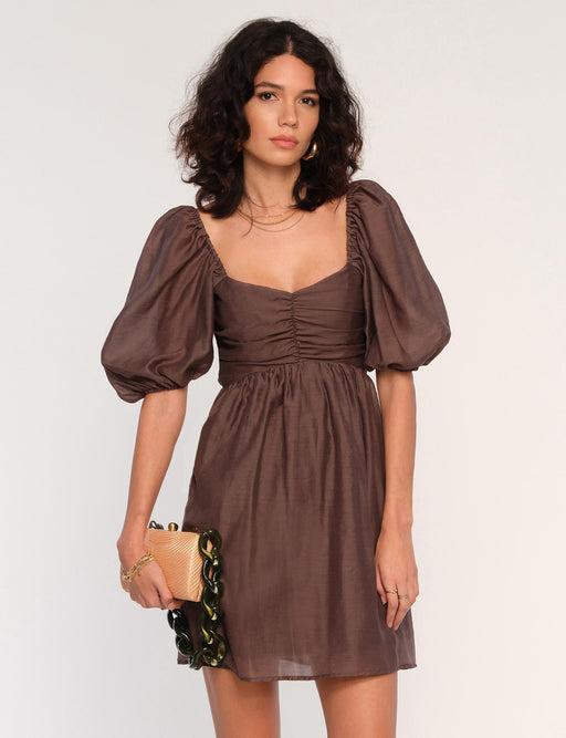 FREYA DRESS ESPRESSO