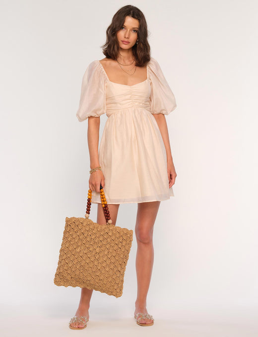 FREYA DRESS IVORY