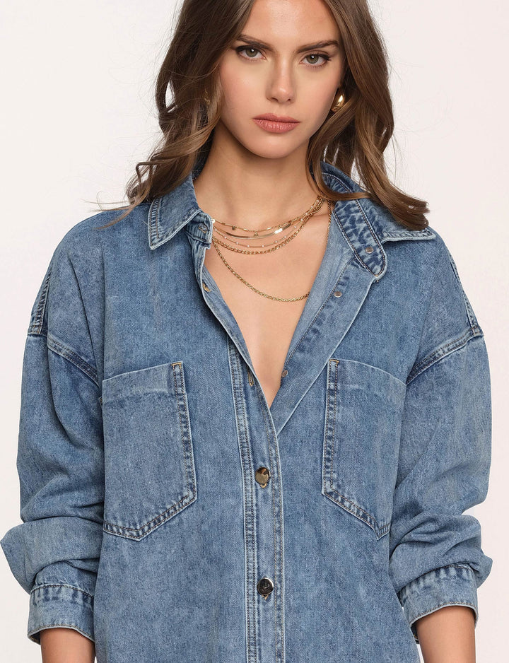 TAYA DENIM SHIRT