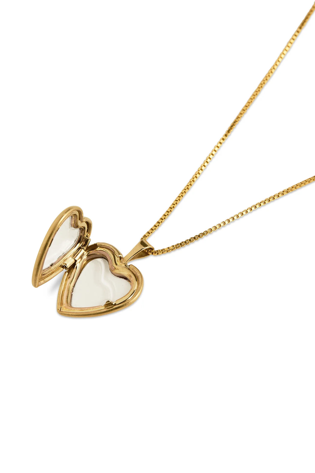 THE HEART OF GOLD LOCKET