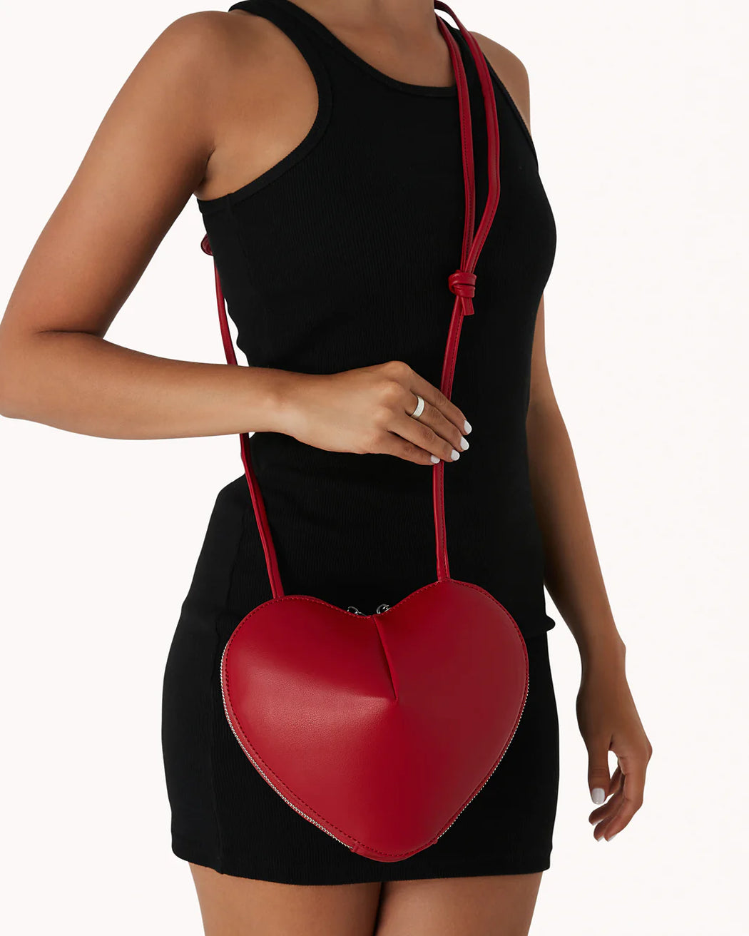 RED HEART PURSE