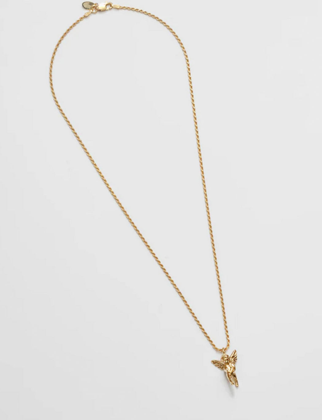 GOLD CHERUB NECKLACE