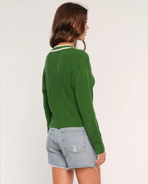 GRASS CLARK CARDI