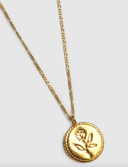 ROSE COIN NECKLACE