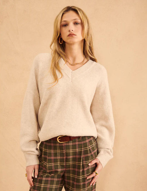 OATMEAL CHARLI SWEATER